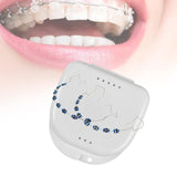 Maxbell Temporary Tooth Decoration with Box Orthodontist Explain Props Ligature Ties dark blue