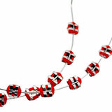 Maxbell Temporary Tooth Decoration with Box Orthodontist Explain Props Ligature Ties red