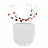 Maxbell Temporary Tooth Decoration with Box Orthodontist Explain Props Ligature Ties red