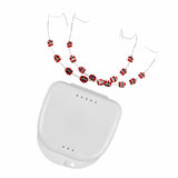 Maxbell Temporary Tooth Decoration with Box Orthodontist Explain Props Ligature Ties red