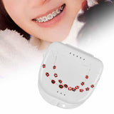 Maxbell Temporary Tooth Decoration with Box Orthodontist Explain Props Ligature Ties red