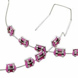 Maxbell Temporary Tooth Decoration with Box Orthodontist Explain Props Ligature Ties pink