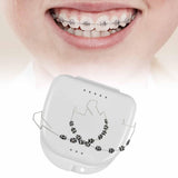 Maxbell Temporary Tooth Decoration with Box Orthodontist Explain Props Ligature Ties black