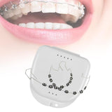 Maxbell Temporary Tooth Decoration with Box Orthodontist Explain Props Ligature Ties black