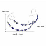 Maxbell Temporary Tooth Decoration with Box Orthodontist Explain Props Ligature Ties violet