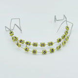 Maxbell Temporary Tooth Decorations with Hook with Box Metal Bracket Gift for Family yellow