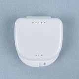 Maxbell Temporary Tooth Decorations with Hook with Box Metal Bracket Gift for Family light blue