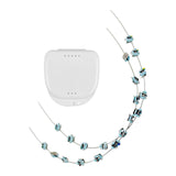 Maxbell 2x Temporary Tooth Decoration Brace Accessory Brace Chain Ligature Ties Light Blue
