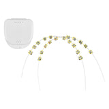 Maxbell 2x Temporary Tooth Decoration Brace Accessory Brace Chain Ligature Ties Yellow