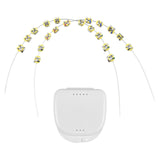 Maxbell 2x Temporary Tooth Decoration Brace Accessory Brace Chain Ligature Ties Yellow