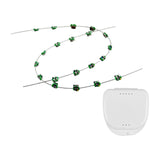 Maxbell 2x Temporary Tooth Decoration Brace Accessory Brace Chain Ligature Ties Green