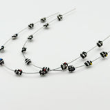 Maxbell 2x Temporary Tooth Decoration Brace Accessory Brace Chain Ligature Ties Black