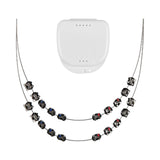 Maxbell 2x Temporary Tooth Decoration Brace Accessory Brace Chain Ligature Ties Black