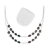 Maxbell 2x Temporary Tooth Decoration Brace Accessory Brace Chain Ligature Ties Black