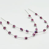 Maxbell 2x Temporary Tooth Decoration Brace Accessory Brace Chain Ligature Ties Pink