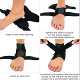 Maxbell Ankle Brace for Men Women Elastic Ankle Wrap for Kickboxing Karate Taekwondo