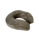 Maxbell Napping Pillow U Shape Comfortable Washable Neck Pad for Airplane Office Car