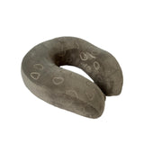 Maxbell Napping Pillow U Shape Comfortable Washable Neck Pad for Airplane Office Car