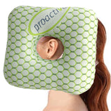 Maxbell Ear Piercing Pillow for Cnh Ear Inflammation Pressure Sores Comfortable Green