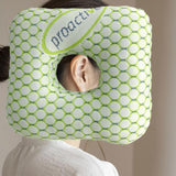 Maxbell Ear Piercing Pillow for Cnh Ear Inflammation Pressure Sores Comfortable Green