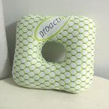 Maxbell Ear Piercing Pillow for Cnh Ear Inflammation Pressure Sores Comfortable Green