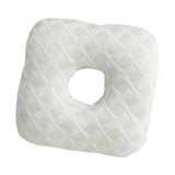 Maxbell Ear Piercing Pillow for Cnh Ear Inflammation Pressure Sores Comfortable White