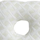 Maxbell Ear Piercing Pillow for Cnh Ear Inflammation Pressure Sores Comfortable White