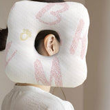 Maxbell Ear Piercing Pillow for Cnh Ear Inflammation Pressure Sores Comfortable Pink