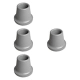 Maxbell 4x Replacement Feet for Shower Chair Bath Seat Sturdy for Tub Transfer Bench 2.2cm