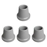 Maxbell 4x Replacement Feet for Shower Chair Bath Seat Sturdy for Tub Transfer Bench 2.5cm