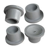 Maxbell 4x Replacement Feet for Shower Chair Bath Seat Sturdy for Tub Transfer Bench 3.2cm