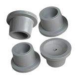 Maxbell 4x Replacement Feet for Shower Chair Bath Seat Sturdy for Tub Transfer Bench 3.2cm