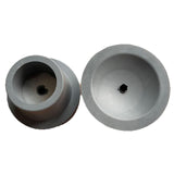 Maxbell 4x Replacement Feet for Shower Chair Bath Seat Sturdy for Tub Transfer Bench 3.2cm