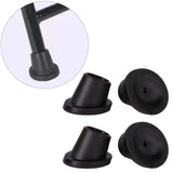 Maxbell 4Pcs Replacement Feet Accessories for Commode Chair Universal Chair Leg Cap 28mm