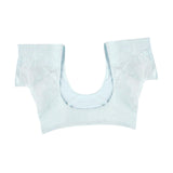 Maxbell Underarm Sweat Vest Women Yoga Reusable for Sweating Armpit Sweatproof Shirt Light Blue M
