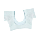 Maxbell Underarm Sweat Vest Women Yoga Reusable for Sweating Armpit Sweatproof Shirt Light L Blue