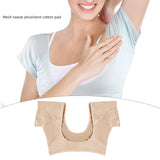 Maxbell Underarm Sweat Vest Women Yoga Reusable for Sweating Armpit Sweatproof Shirt Skin M