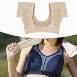 Maxbell Underarm Sweat Vest Women Yoga Reusable for Sweating Armpit Sweatproof Shirt Skin L