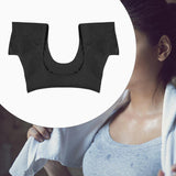 Maxbell Underarm Sweat Vest Women Yoga Reusable for Sweating Armpit Sweatproof Shirt Black M