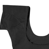 Maxbell Underarm Sweat Vest Women Yoga Reusable for Sweating Armpit Sweatproof Shirt Black L