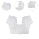 Maxbell Underarm Sweat Vest Elastic Breathable for Fitness Women Girl Ladies T Shirt L White