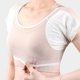 Maxbell Underarm Sweat Vest Elastic Breathable for Fitness Women Girl Ladies T Shirt XL White