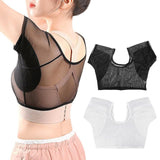 Maxbell Underarm Sweat Vest Elastic Breathable for Fitness Women Girl Ladies T Shirt L Black