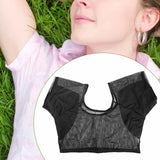Maxbell Underarm Sweat Vest Elastic Breathable for Fitness Women Girl Ladies T Shirt XL Black
