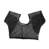 Maxbell Underarm Sweat Vest Elastic Breathable for Fitness Women Girl Ladies T Shirt XL Black