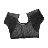 Maxbell Underarm Sweat Vest Elastic Breathable for Fitness Women Girl Ladies T Shirt XL Black