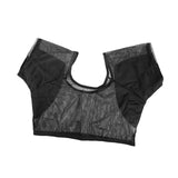Maxbell Underarm Sweat Vest Elastic Breathable for Fitness Women Girl Ladies T Shirt XL Black