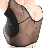 Maxbell Underarm Sweat Vest Elastic Breathable for Fitness Women Girl Ladies T Shirt XL Black