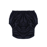 Maxbell Incontinence Adult Cloth Diaper Undewears for Elderly Disabled Woman and Man Black S