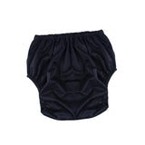 Maxbell Incontinence Adult Cloth Diaper Undewears for Elderly Disabled Woman and Man Black S
